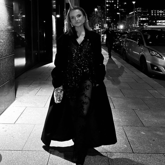 Zara Double Faced Wool Blend Double Breasted Coat - Picture 3 of 16